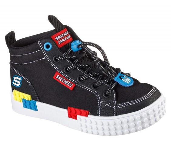 Chlapecké Boty Casual Skechers Brick Kicks: Kool Bricks Černé | JDLPFAY-68
