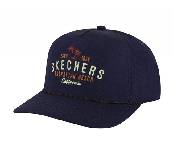 Chlapecké Klobouky Skechers Palm Established Tmavě Blankyt | HSJEYNT-84