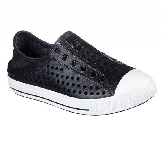 Chlapecké Mokasíny Skechers Guzman Steps - Aqua Surge Černé | GVCQOBU-14