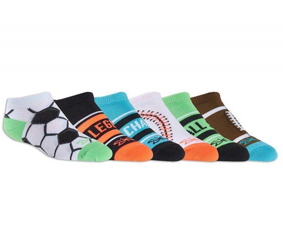 Chlapecké Ponožky Skechers 6 Pack Low Cut Champ Viacfarebný | FKJIBCD-68