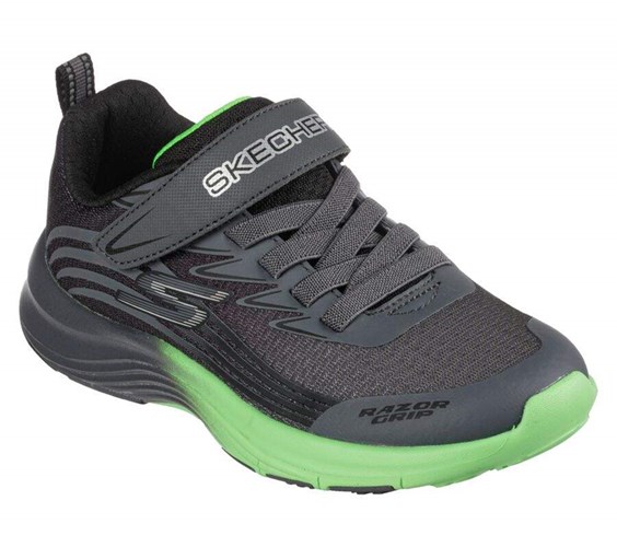 Chlapecké Tenisky Skechers Razor Grip Šedé Zelene | BUNZEPJ-05