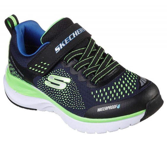 Chlapecké Tenisky Skechers Ultra Groove - Aquasonik Tmavě Blankyt Černé | SDPNKOU-64