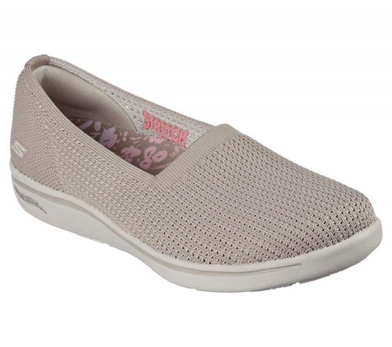 Dámské Flats Skechers Arch Fit Uplift - Sweet Notion Šedé Hnědé | ARNFEUL-51