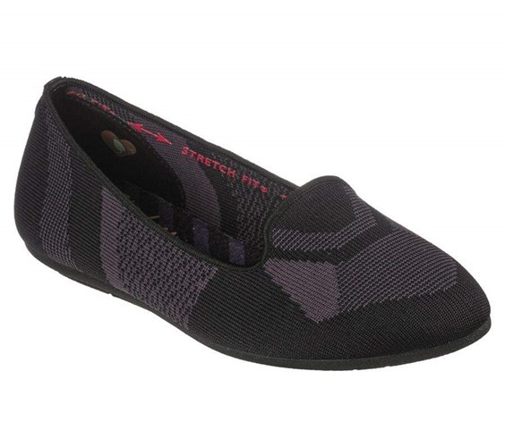 Dámské Flats Skechers Cleo 2.0 - I'm Impressed Černé Šedé | BPAYZNK-16