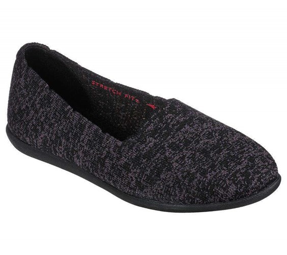 Dámské Flats Skechers Cleo Sportovní - Soo Groovy Černé Šedé | ZLTNVRB-57