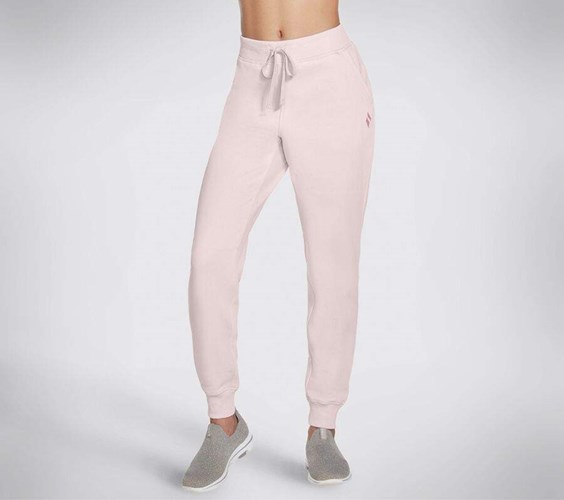 Dámské Kalhoty Jogger Skechers Diamond Růžové | DFQJCTP-54
