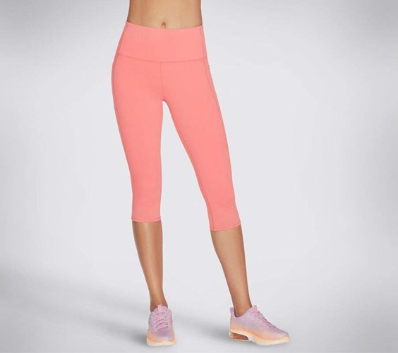 Dámské Legíny Skechers GOWALK HW Capri Koralove | WMCJHXE-94