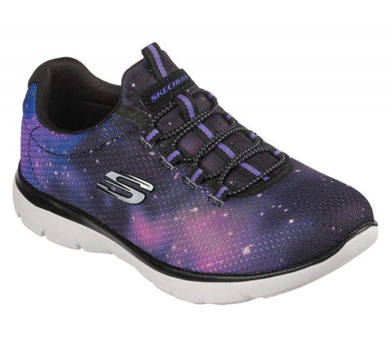 Dámské Mokasíny Skechers Summits - Galaxy Dream Černé Viacfarebný | YITEKLX-74