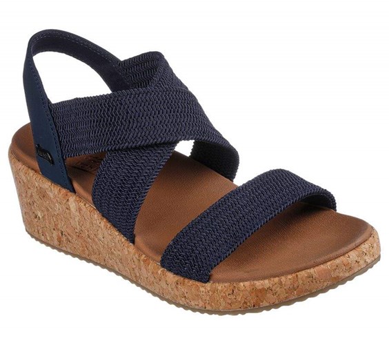Dámské Sandály Skechers Arch Fit Beverlee - Love Stays Tmavě Blankyt | IQSPUOC-67