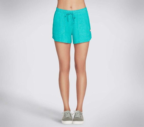 Dámské Šortky Skechers BOBS Paw Cozy Tyrkysové | JMQONER-73