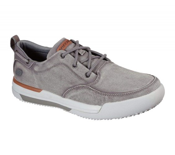 Pánské Boty Sebago Skechers Brewer - Portero Šedé | KHFOMQX-45