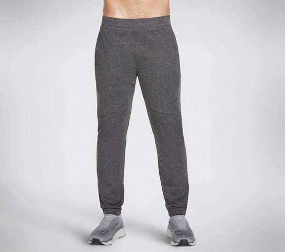 Pánské Kalhoty Skechers GOwalk GOknit Ultra Loft Pants Šedé | ZWPRMEV-63