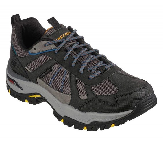Pánské Oxfordky Skechers Arch Fit Dawson - Vortego Černé | QOUWPGD-61
