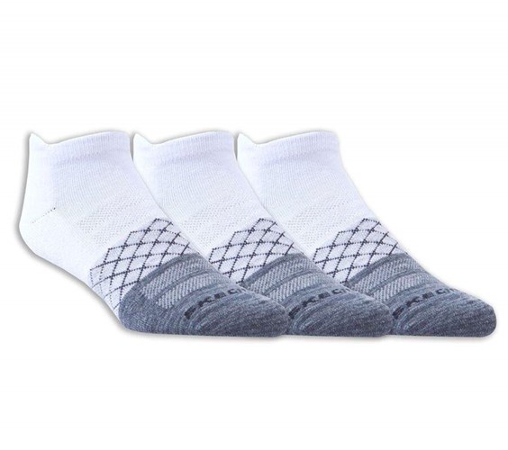 Pánské Ponožky Skechers Diamond Arch - 3 Pack Bílé Černé | XOUQAHC-41
