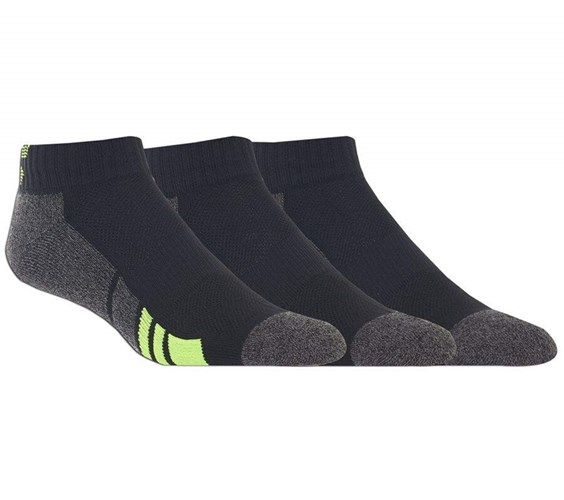 Pánské Ponožky Skechers Half Terry Atletické - 3 Pack Černé | GBCMEOR-71