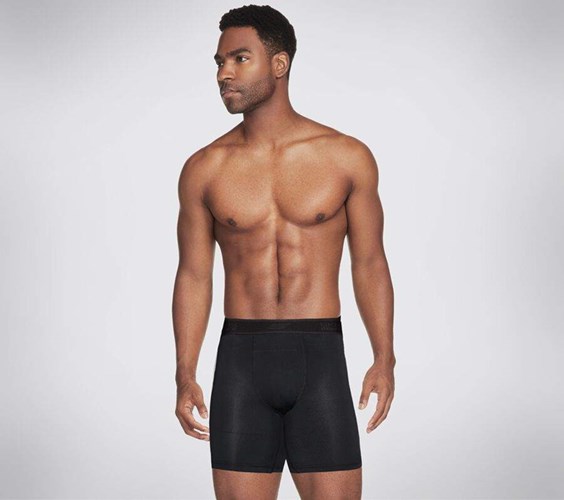 Pánské Spodní Prádlo Skechers Performance Boxerské Briefs - 2 Pack Černé | XTSUDQN-76